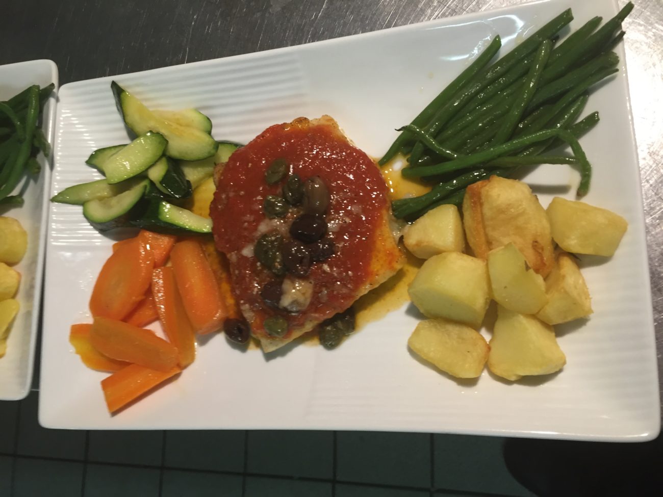 Filetto di salmone alla siciliana