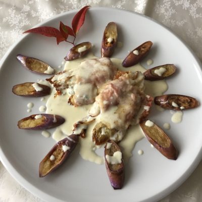 Indivia-belga-alla-San-Daniele-con-crema-di-gorgonzola