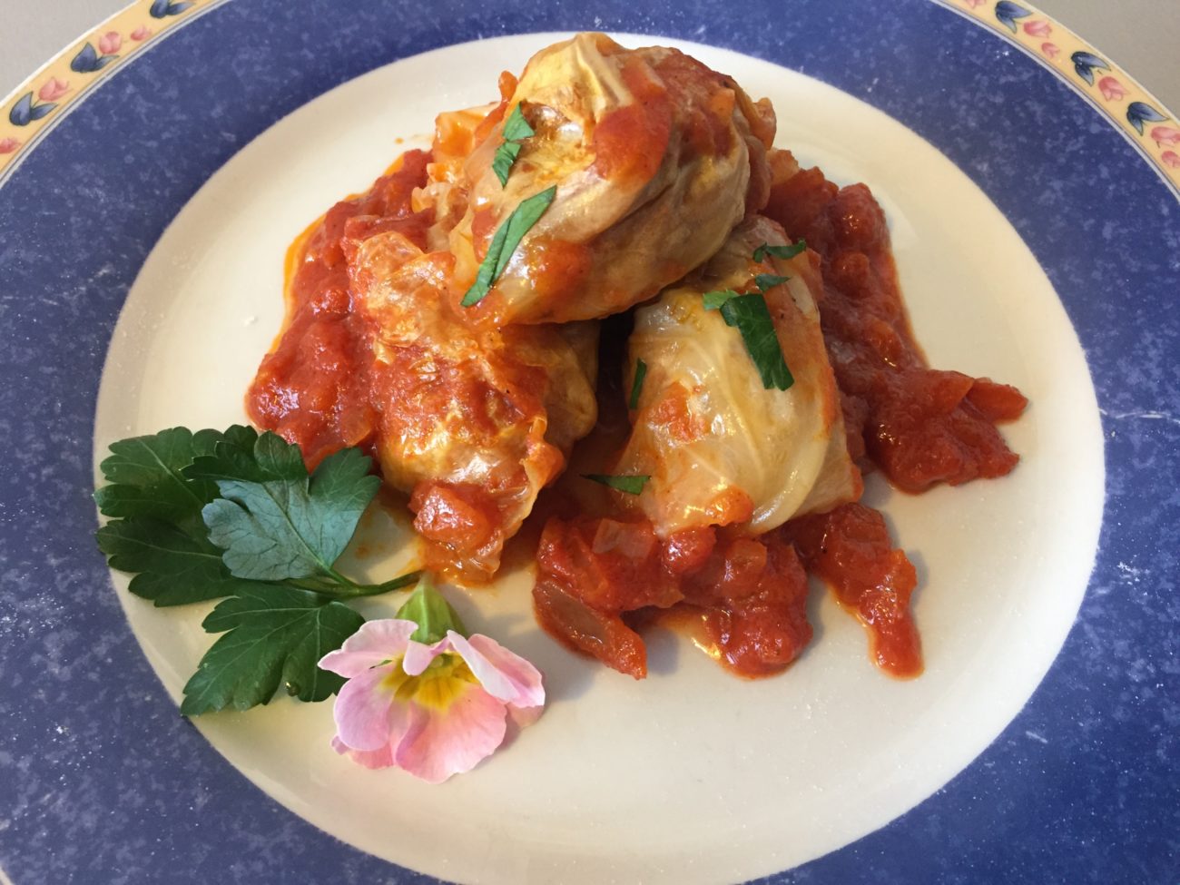 Involtini di manzo in foglia di verzotto