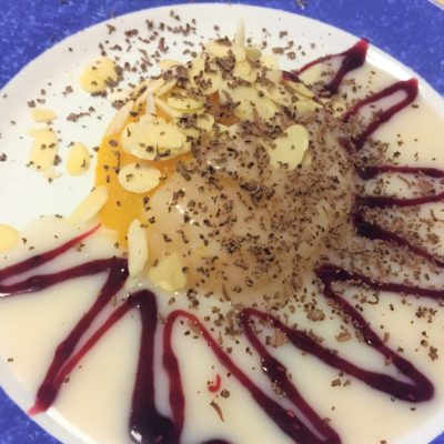 Mousse-di-mango-con-latte-di-mandorla