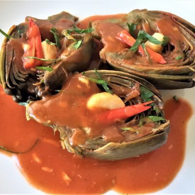 Carciofi-al-pomodoro