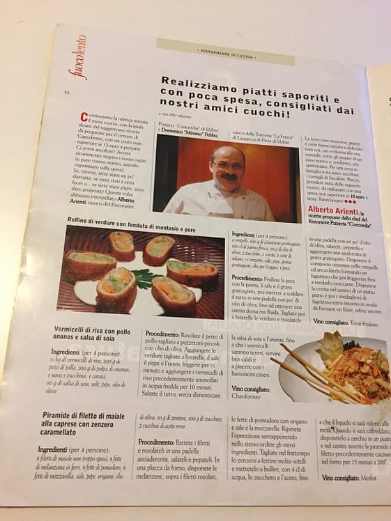 Fuocolento rivista di cucina