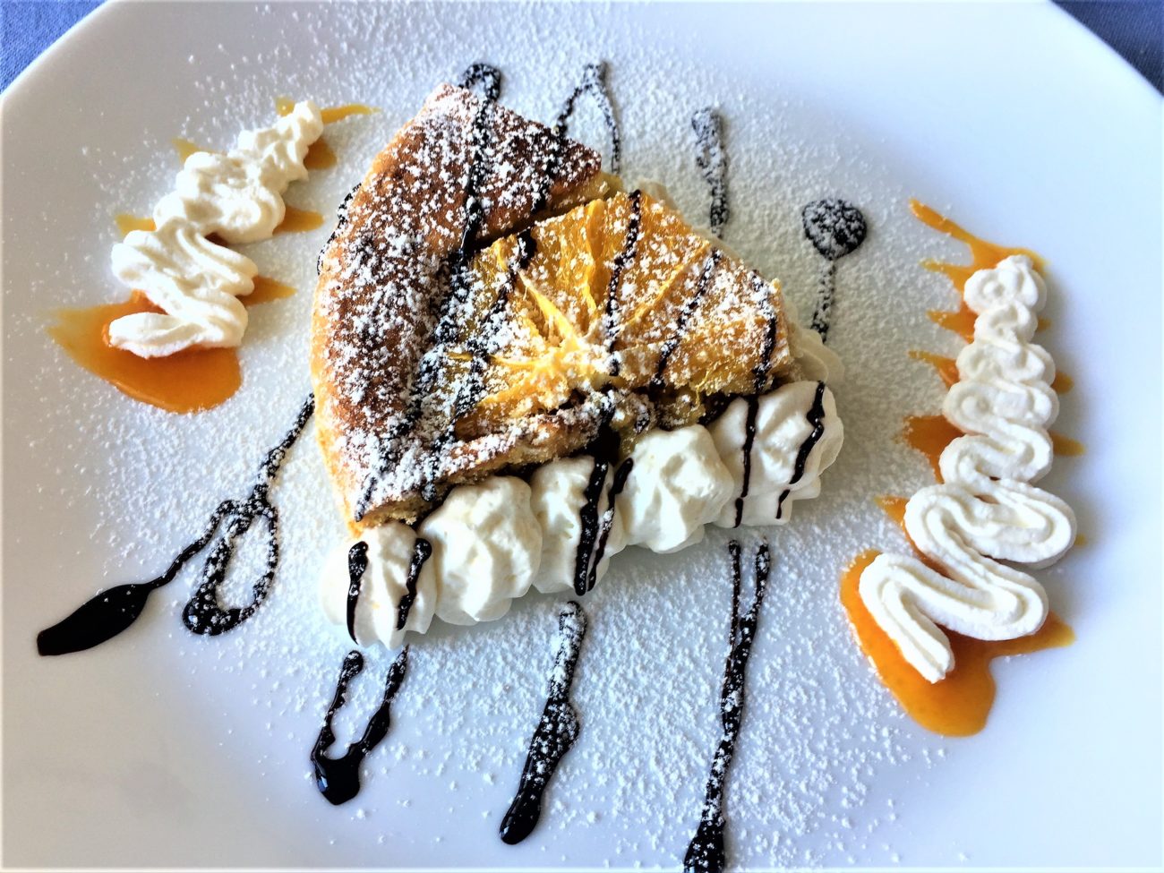 Torta con pistacchi e arance