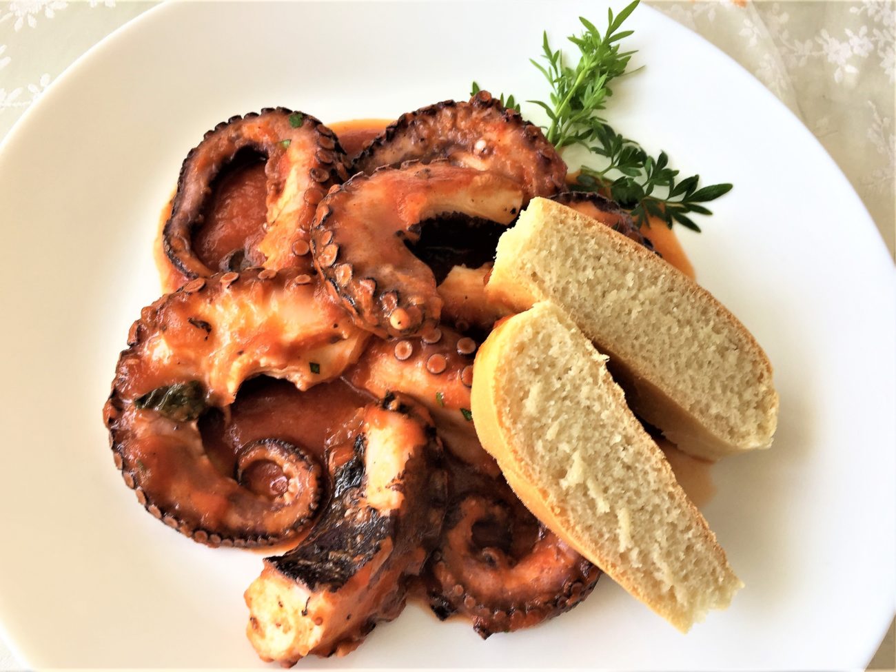 Polpo alla Luciana