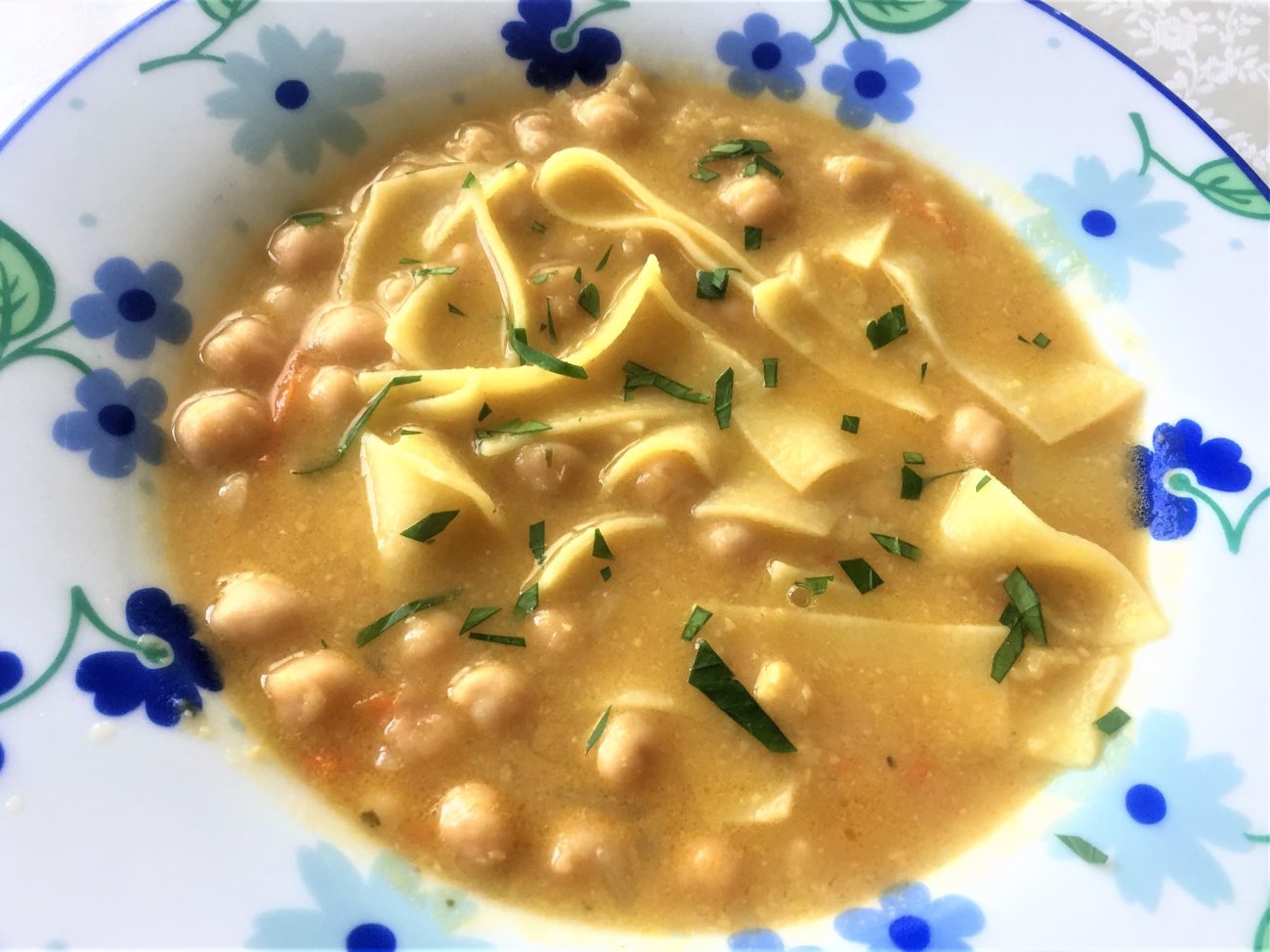 Maltagliati e ceci