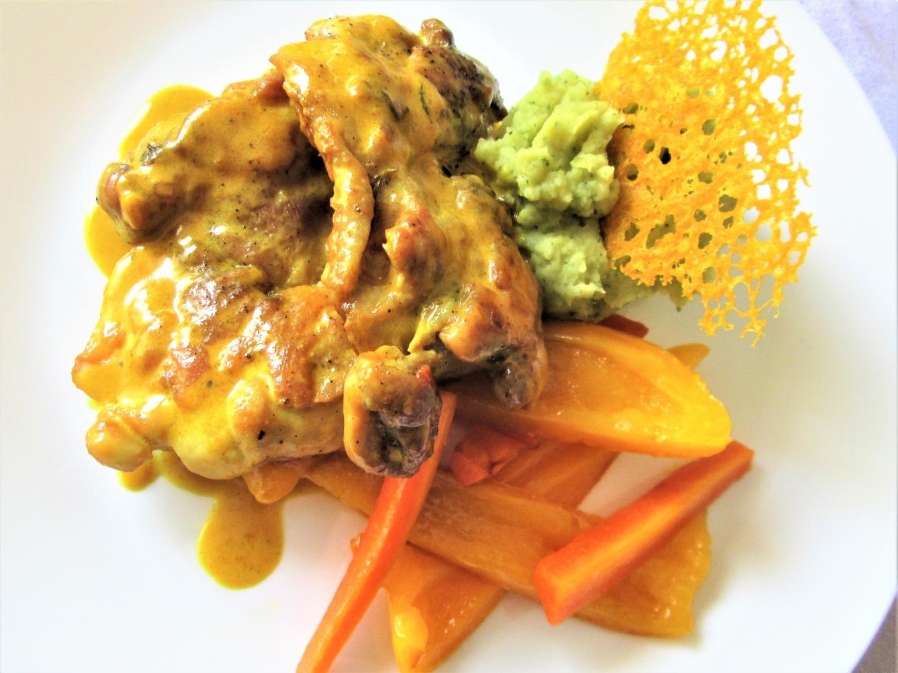 Pollo alla curcuma