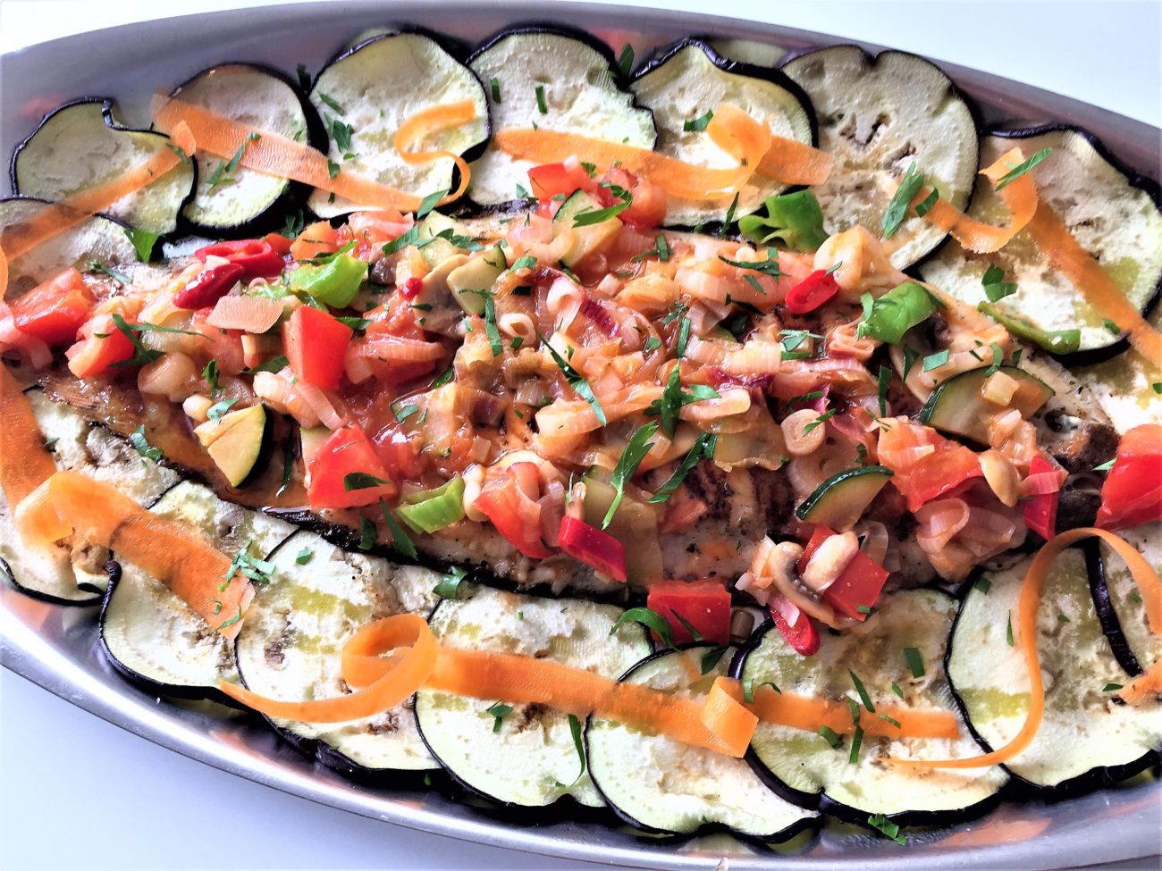 Sogliola alle verdure