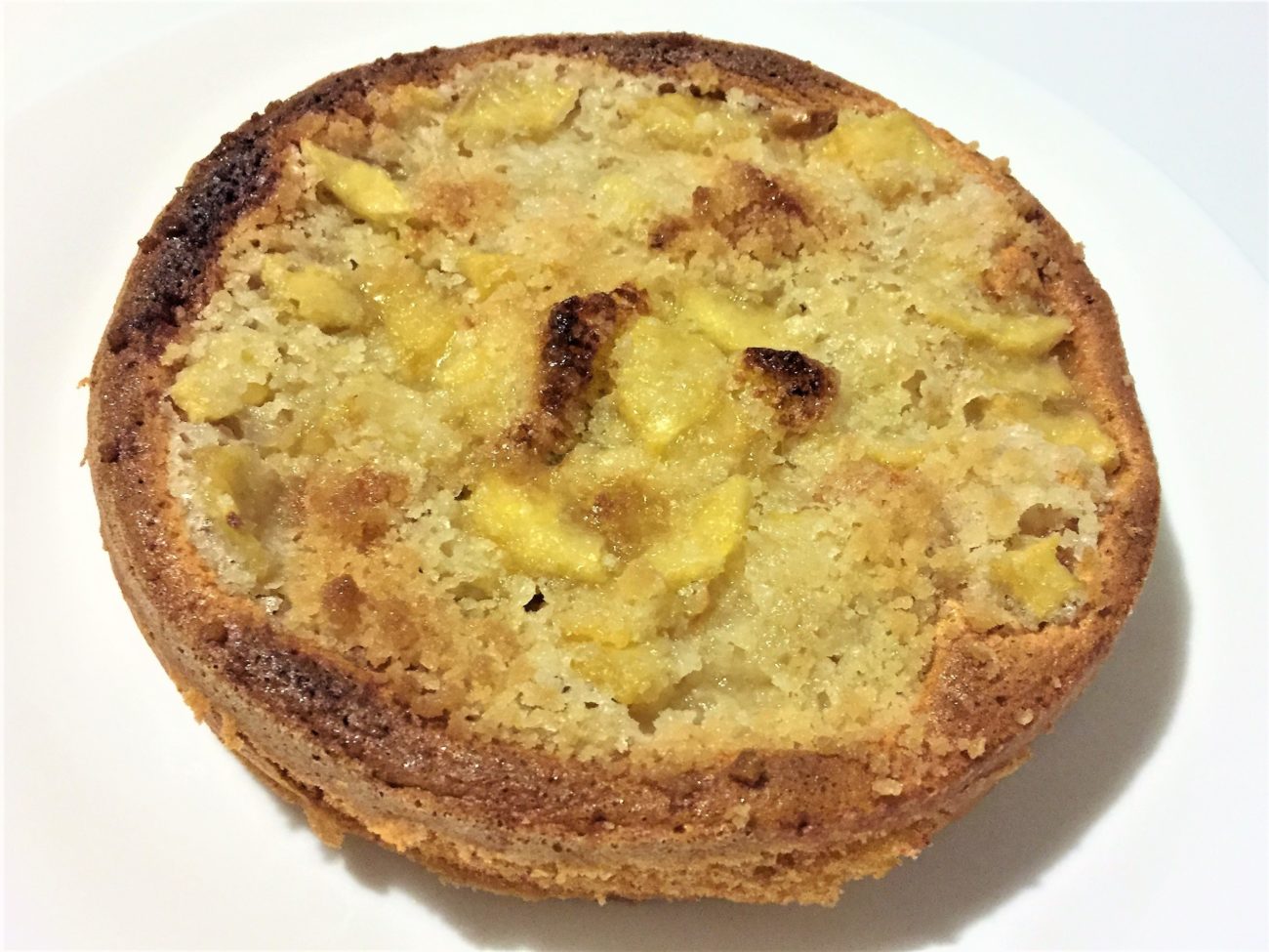 Torta di mele con crosta di zucchero