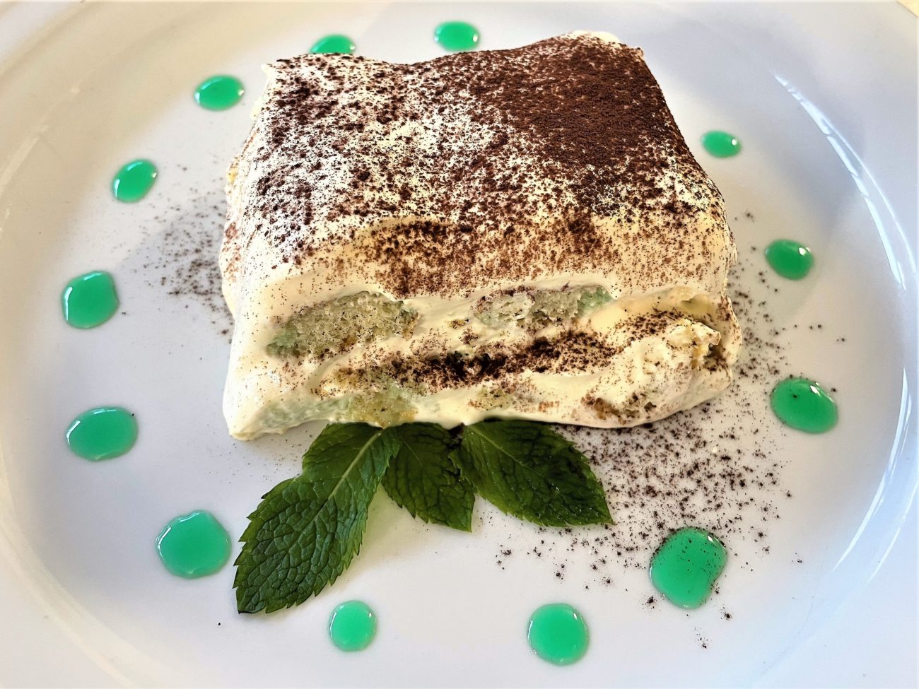 Tiramisù alla menta