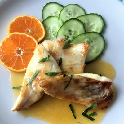 Filetto-di-rombo-al-mandarancio