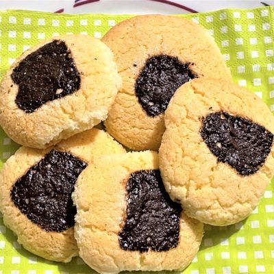 Biscotti-di-riso-con-cioccolata