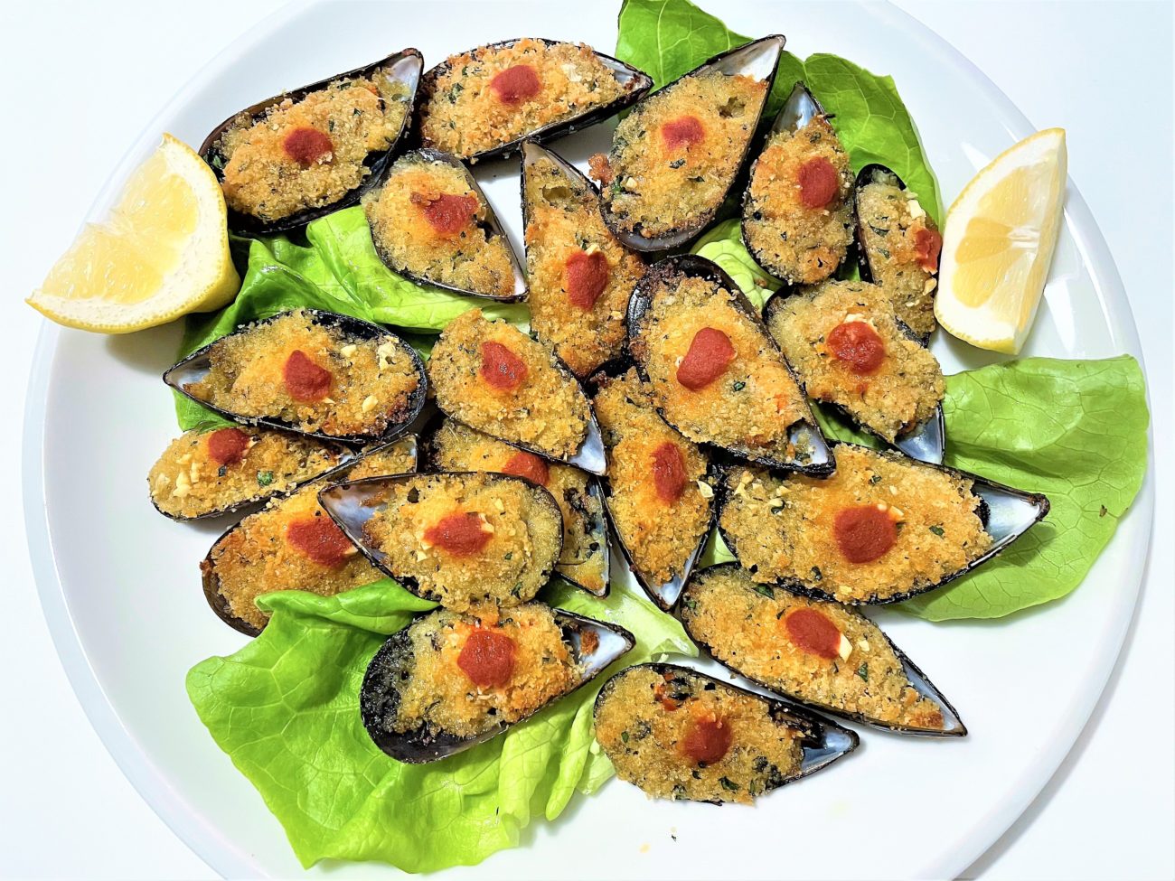 Cozze gratinate