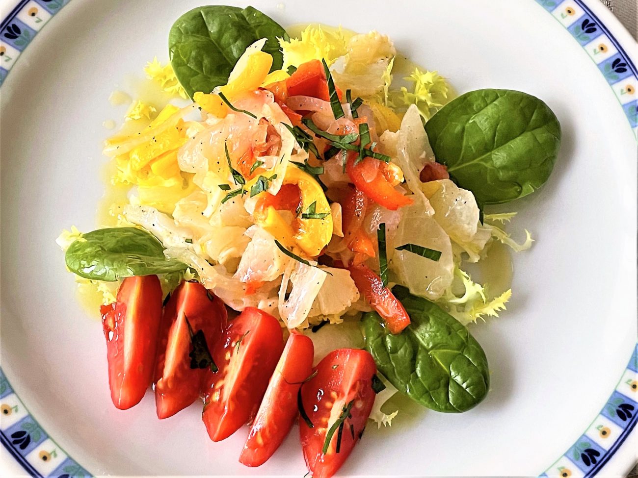 Nervetti con peperoni e cipolla