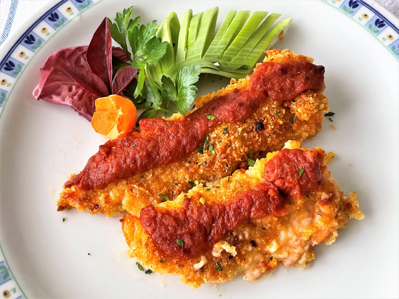 Code di mazzancolla gratinate