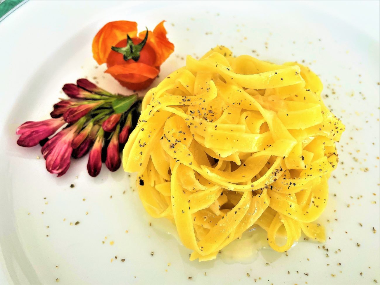 Tagliolini cacio e pepe