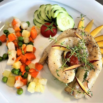 Filetto di pangasio al timo