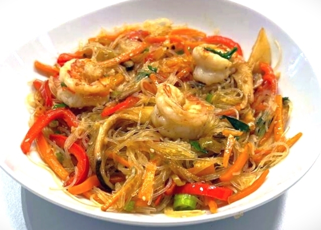 Vermicelli di riso alla cantonese
